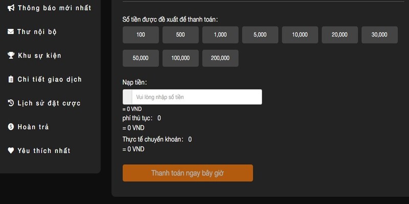 Hướng dẫn chi tiết các bước nạp tiền nhanh chóng, đơn giản